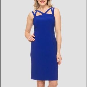 Joseph Ribkoff Blue Cocktail Dress 🇨🇦 Canada